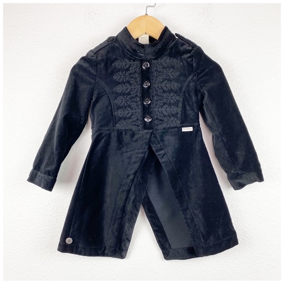 NWT Jottum Black Velvet‎ Victorian Jacket Size 4Y - Picture 1 of 14